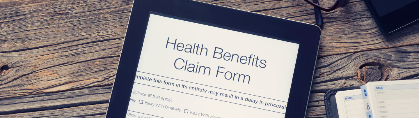 Claims form